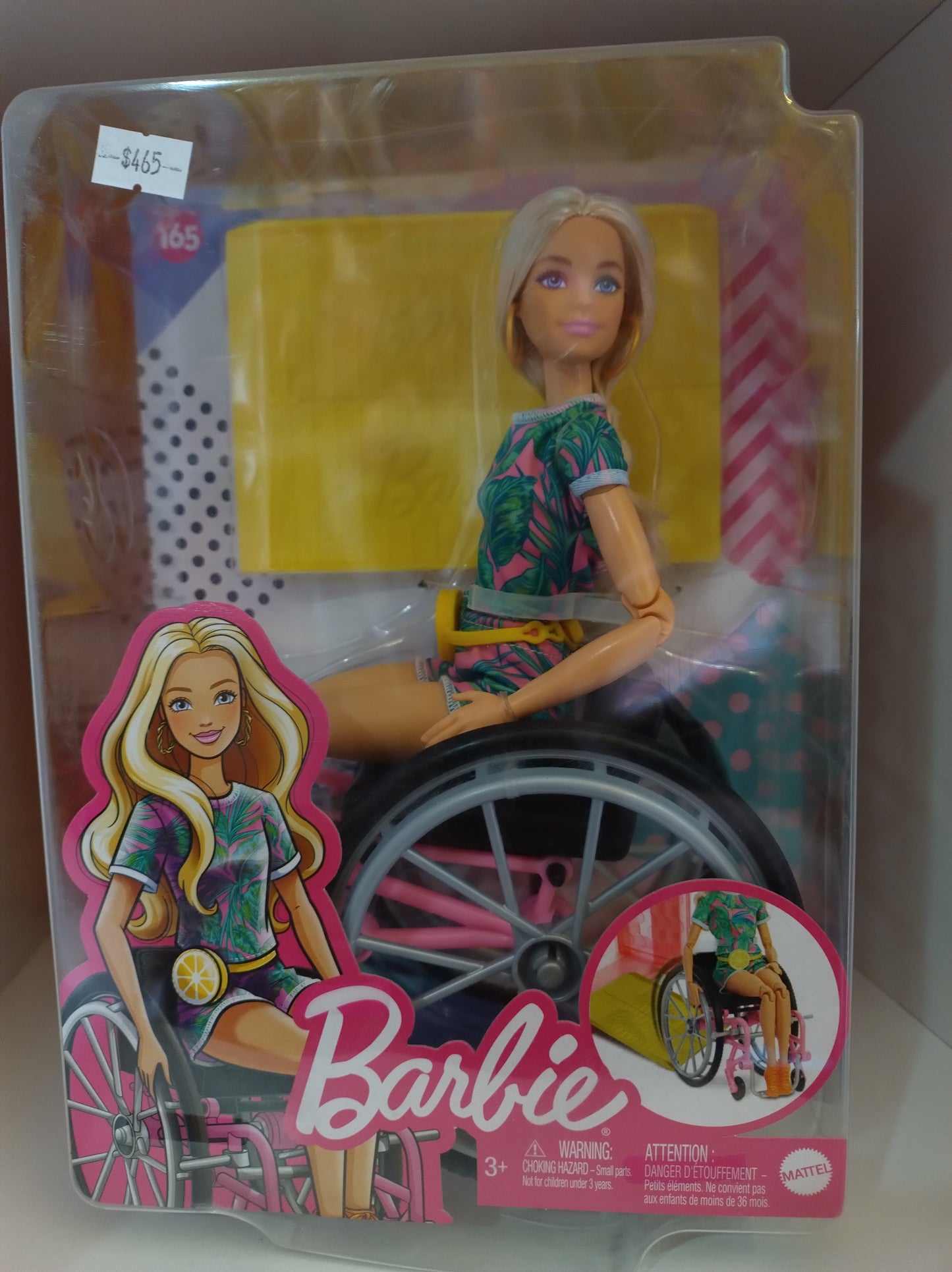 Barbie silla de ruedas