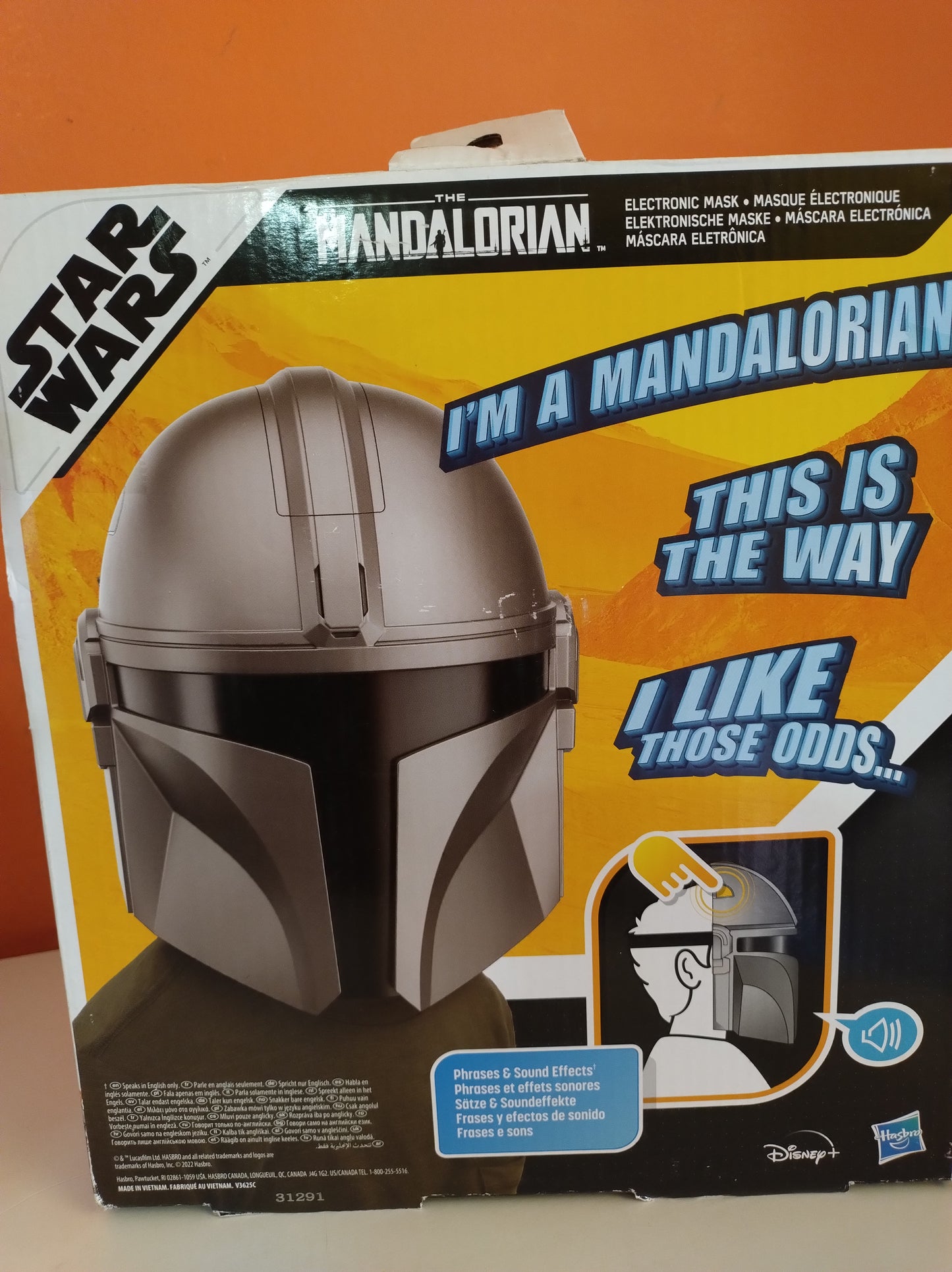 Máscara mandalorian