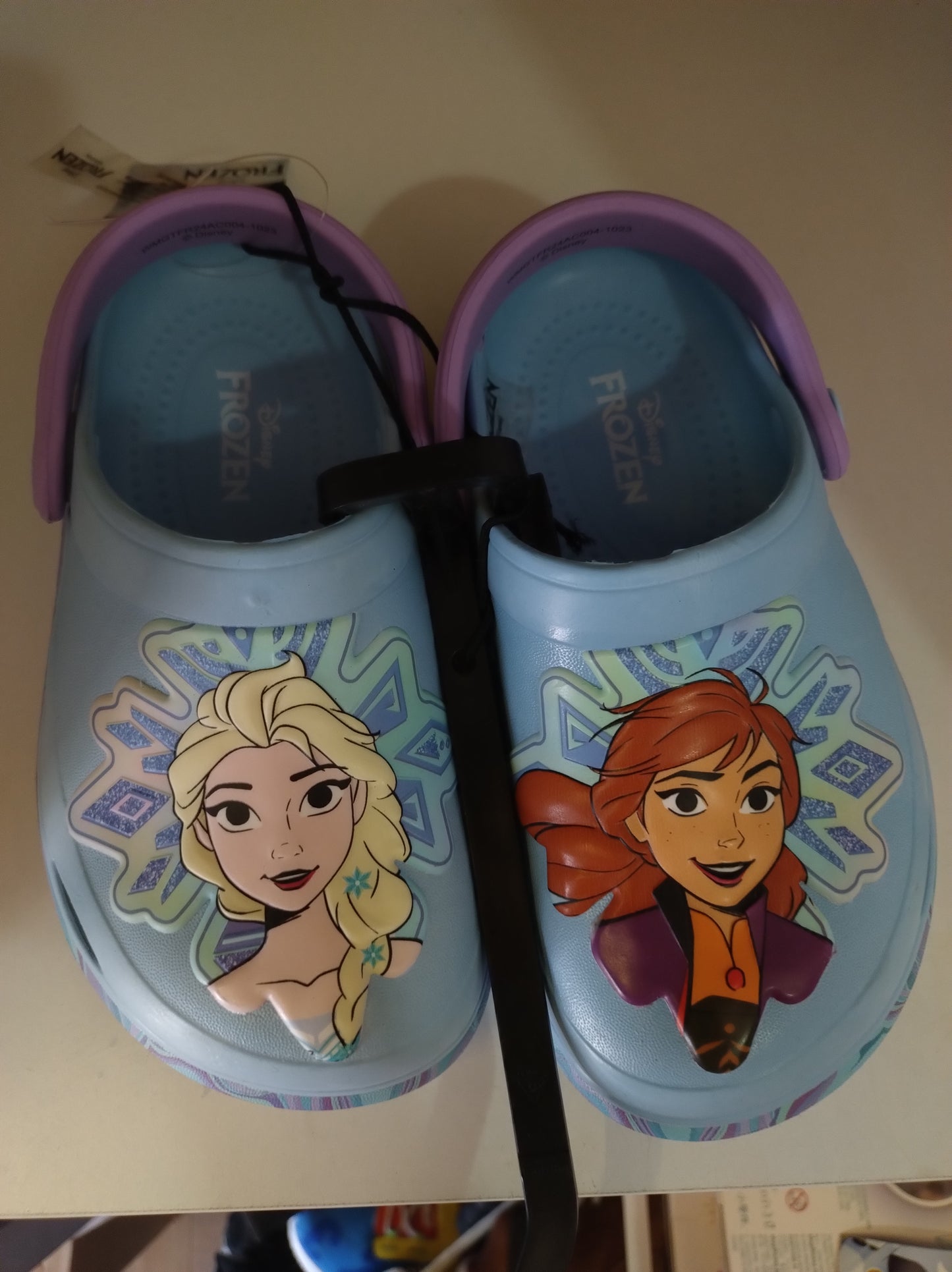 Clogs frozen