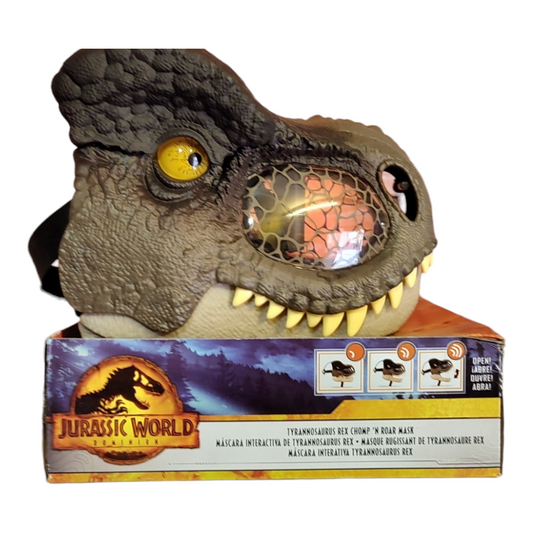 Mascara interactiva Tiranosaurio rex Jurassic park