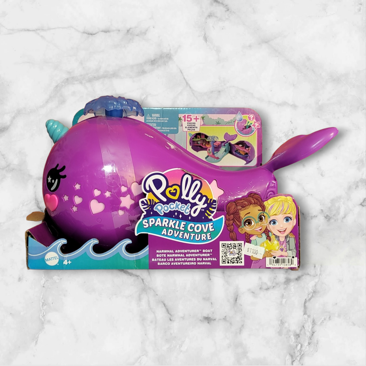 Polly pocket ballena